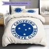 Cruzeiro Pattern Bedding Quilt Set Home Decoration Gift (1 * Duvet Cover + 2 * Pillowcase Without Core)
