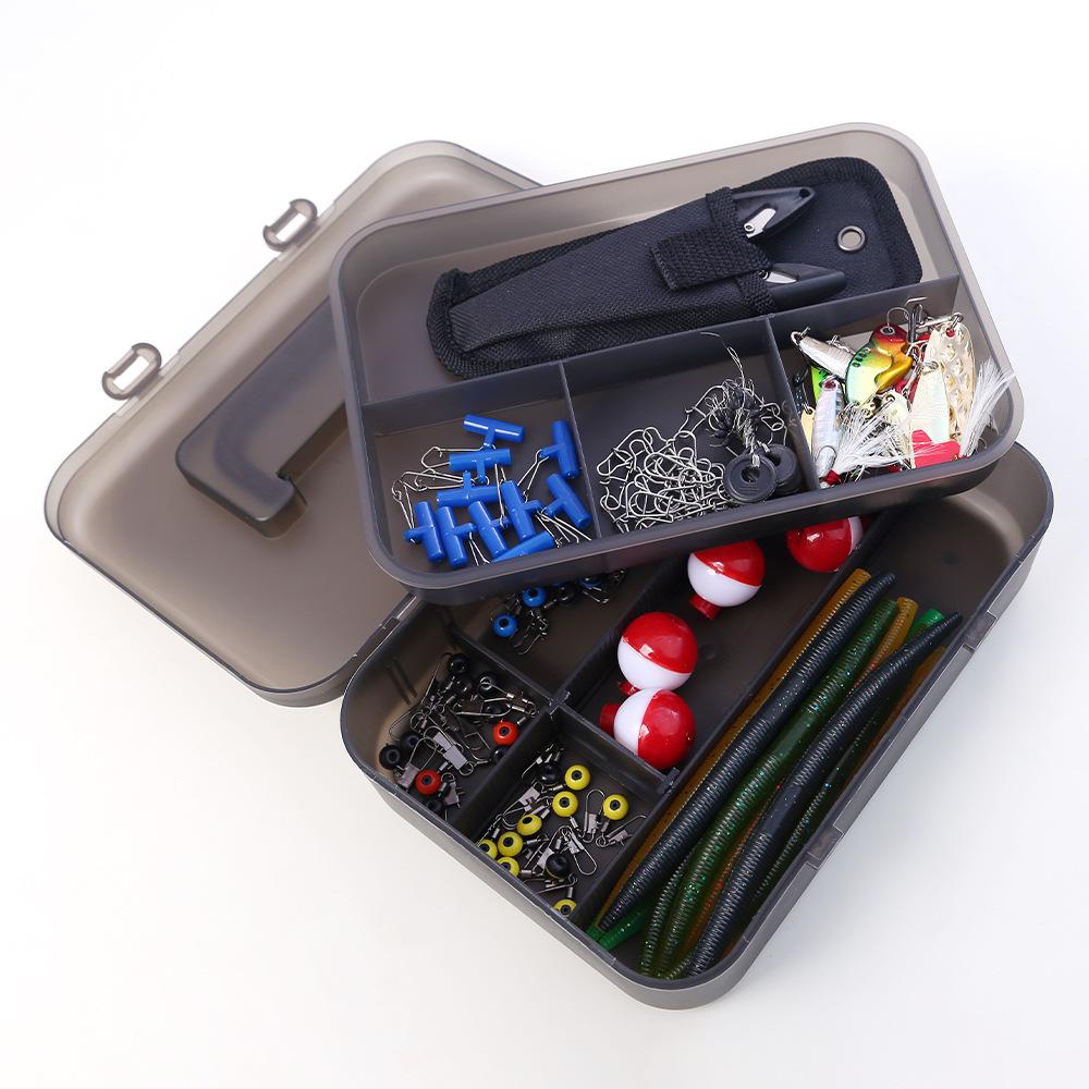 Double Layer Fish Hook Fishing Lure Bait Storage Case Portable Fishing Gear Accessories Box Fishing Lure Box Fishing Supplies China Mainland