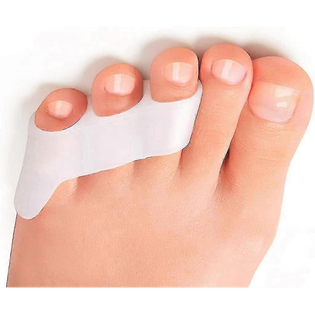 Toe Spreader Small Toe, [6x] Silicone Toe Spacer For Overlapping Toes, Fast Pain Relief 2025