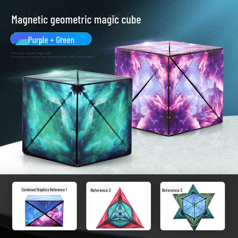 3D Magnetic Logic Cube: Innovative Children's Educational Toy