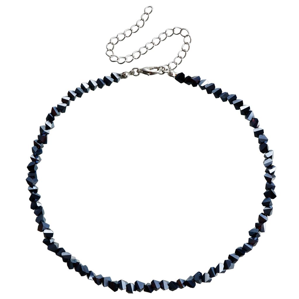 Personalized European American Style Hand Woven Beaded Crystal Clavicle Necklace For Women