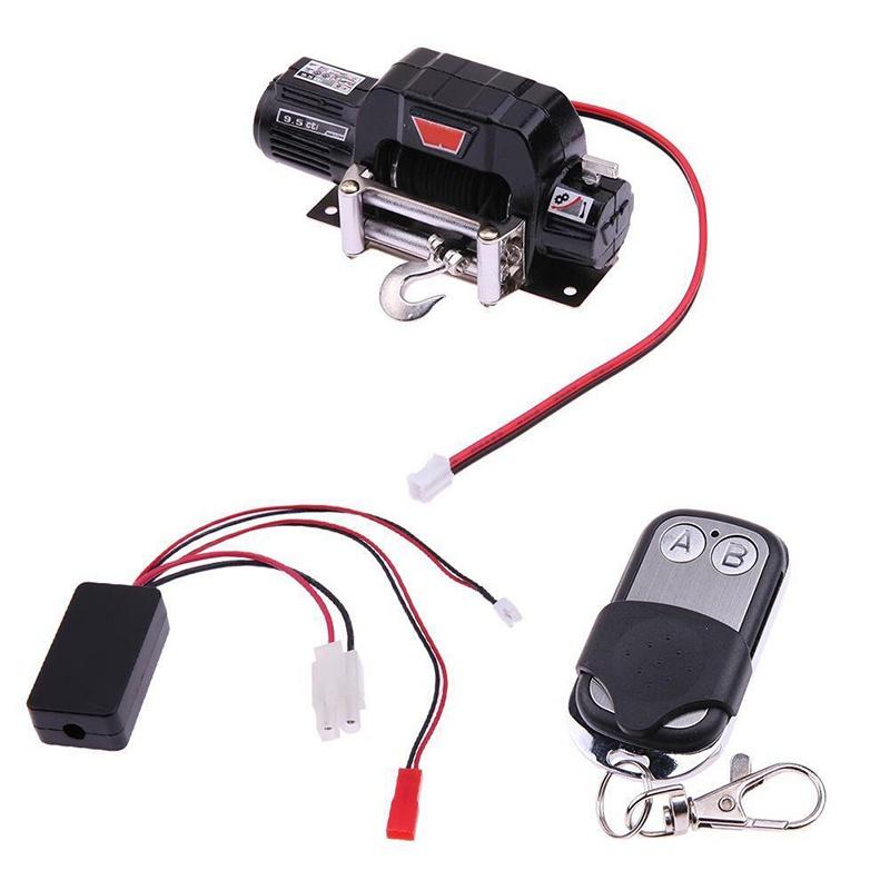 Premium Quality Rc Crawler Car Winch Wireless Remote Control Receiver For 110 Axial Scx10 D90