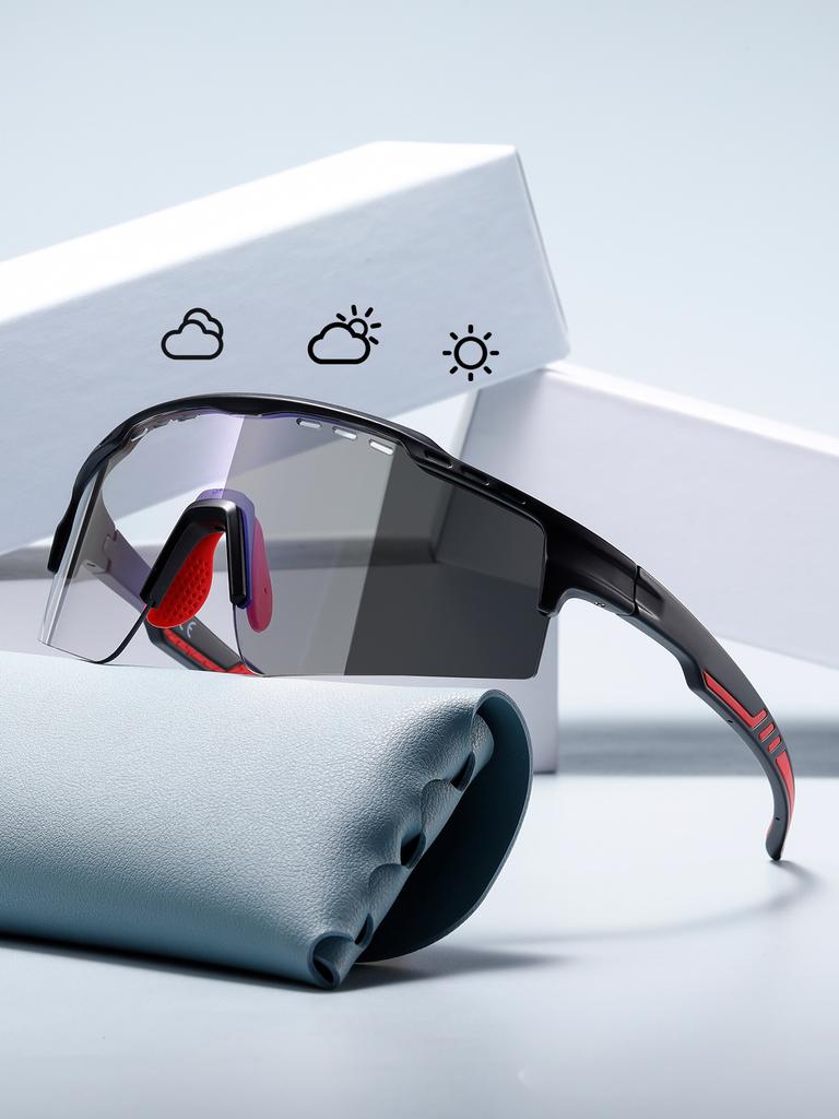 Cycling Color-Changing Glasses Men'S Windproof Sand Sports Goggles Marathon Professional Mountain Road Bike 9060