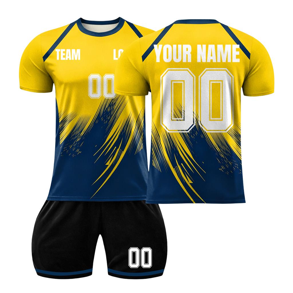 DIY Soccer Set 2-Pack, Customizable Sportswear and Adults, 2 Team Uniform Tops