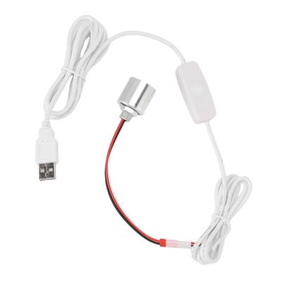 Mini Faretto LED 1W 4000K 80lm USB 5V Dimmerabile Continuamente Faretto LED da Interno per Vetrina