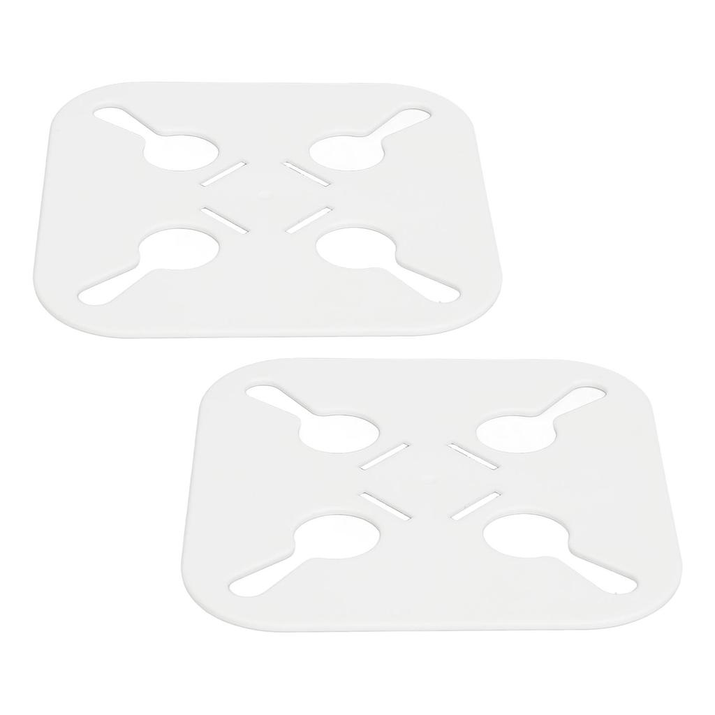 2 szt. Nieplączący się gadżet do prania PP Szybkoschnący Kwadratowy Nieplączący się Pranie Prześcieradła