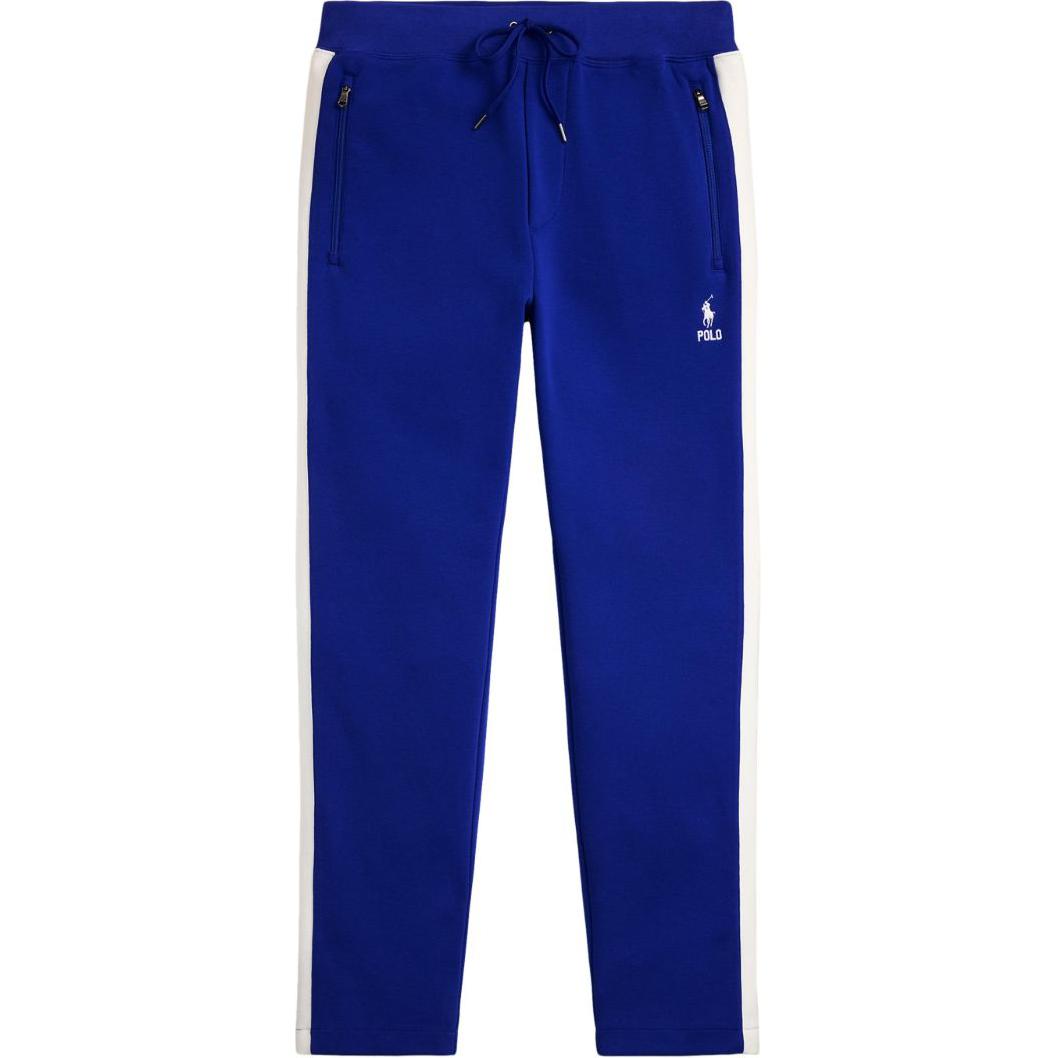 

Polo Ralph Lauren Весна-Лето 25 Спортивные брюки из двойной вязки с вышитым логотипом и кулиской Мужские брюки Синий 710953167-003 M
