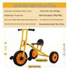 Kindergarten-Dreirad für Kinder 2-8 Jahre - Outdoor-Pedal-Fahrrad für Kleinkinder mit Eltern-Kind-Funktion