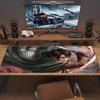 Levi Ackerman Print  Cushion Non-slip Laptop Tablet Big Mousepad XXL Mat Mini PC Playmat With Lock edge