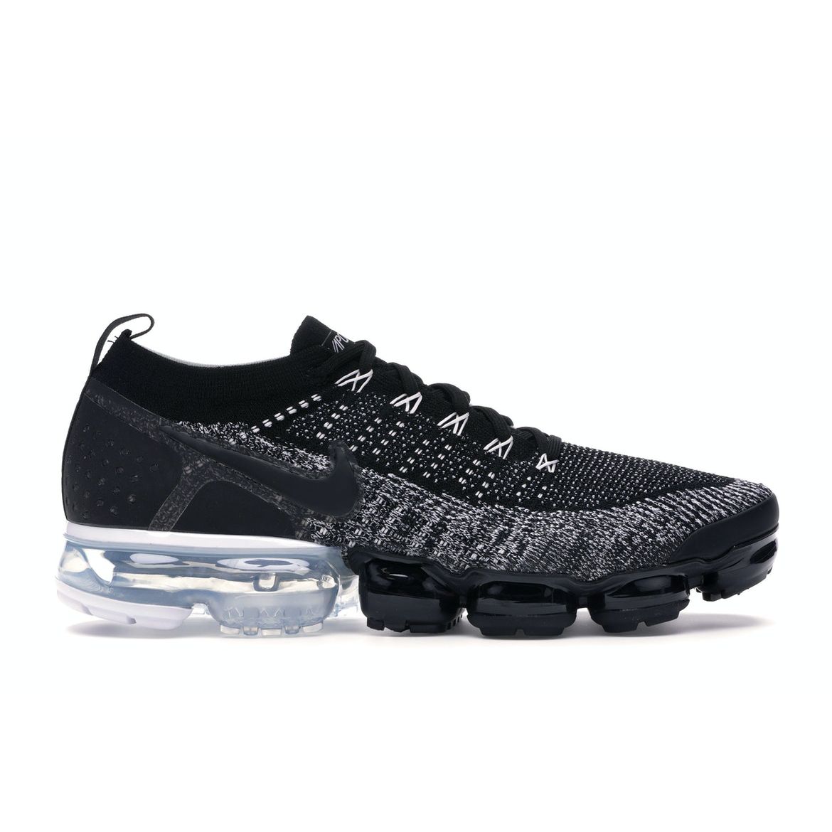 

Кроссовки унисекс Nike Air VaporMax 2 Flyknit Orca Черный Черно-Белый 942842-016