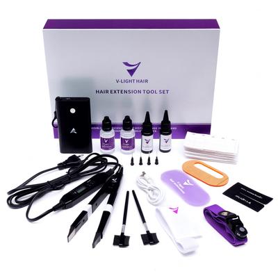 Oryginal V-Light Hair Extensions Invisible Uv Hair Extensions Battery Kit