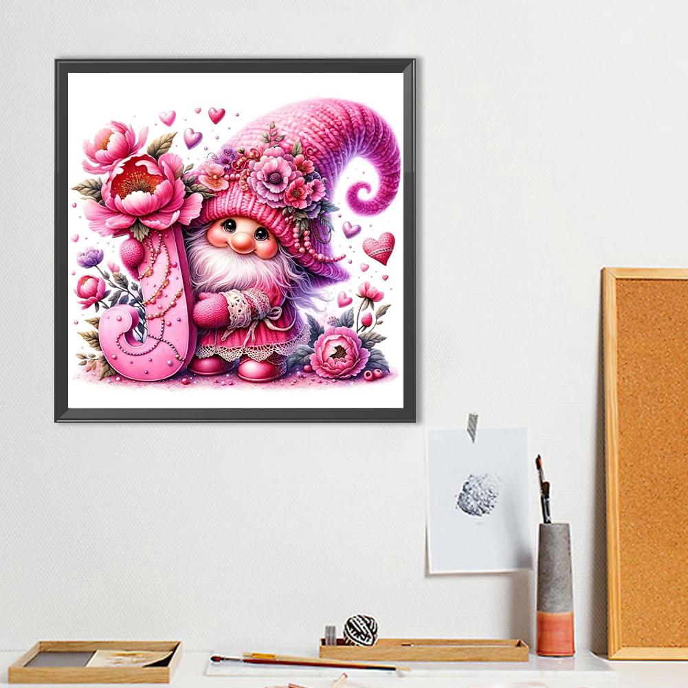 Gnom 5D DIY Vollbohrer Runde Diamantmalerei-Set für die Heimwanddekoration