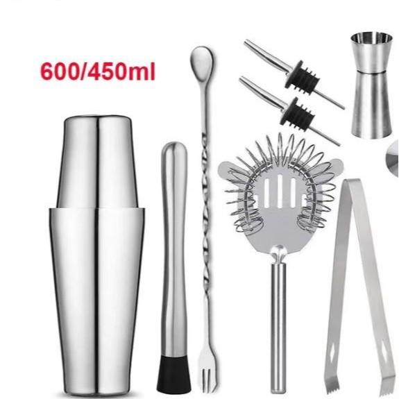 Stainless Steel Mixer Set Bar Cocktail Special Mixer Tool Snow Cup Wine Set Milk Tea Cup Shaker