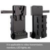 V-Lock Battery Plate Adapter V Mount Adapter Plate For F550 F750 F970 Batteries For Cameras Monitors LED Lights