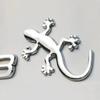 Sticker Creativo Lucertola Geco per Auto Emblema Metallo 3D Badge Styling Auto Moto Sticker Decalcomanie Decorazione Animale Accessori Auto