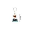 7pcs-BTS Cool Suit Cartoon Keychain, Businessman style Keyring, Aesthetic K-pop/Anime Style Bag Charm for ARMY Fans (7 Styles Available)