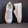 Leather Small White Shoes Women's Summer  New All-match Mesh Breathable Casual Sports Shoes Flat White Shoes
