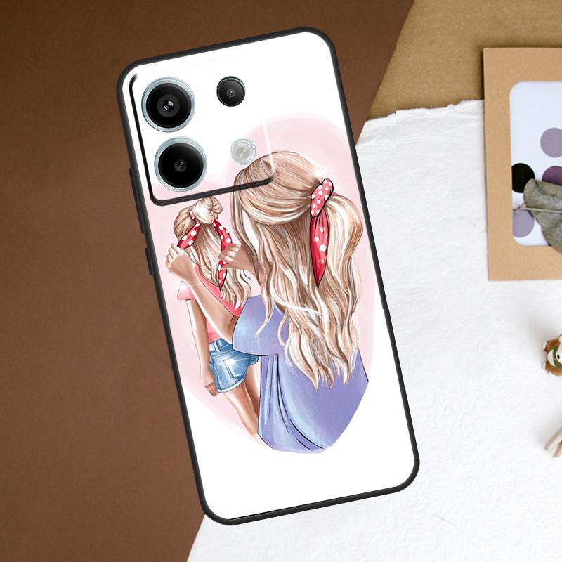 Mutter und Tochter Hülle Für Redmi Note 13 Pro Plus 9 10 11 12 Pro 9S 10S 11S 12S Hülle Für Redmi 12 C 10C 13C