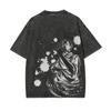 Yuta Okkotsu T-Shirt Jujutsu Kaisen Herren Säurewäsche Yuta Anime Streetwear Rika Orimoto Verfluchte Mode Vintage Lässige T-Shirts