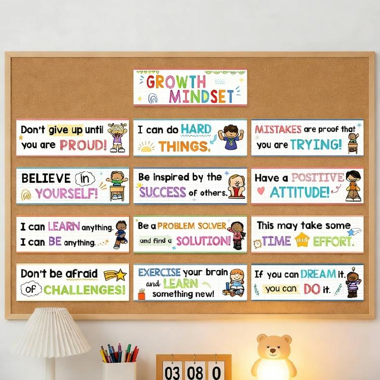 Pack of Colorful Thematic Learning Posters Creative Decors For Youngly Students Classroom Teaching Aids And Decoration