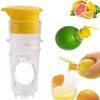 2pcs Spiral Design Lemon Filter Plastic Citrus Reamer Kitchen Gadgets Lemon Juicer  Dessert