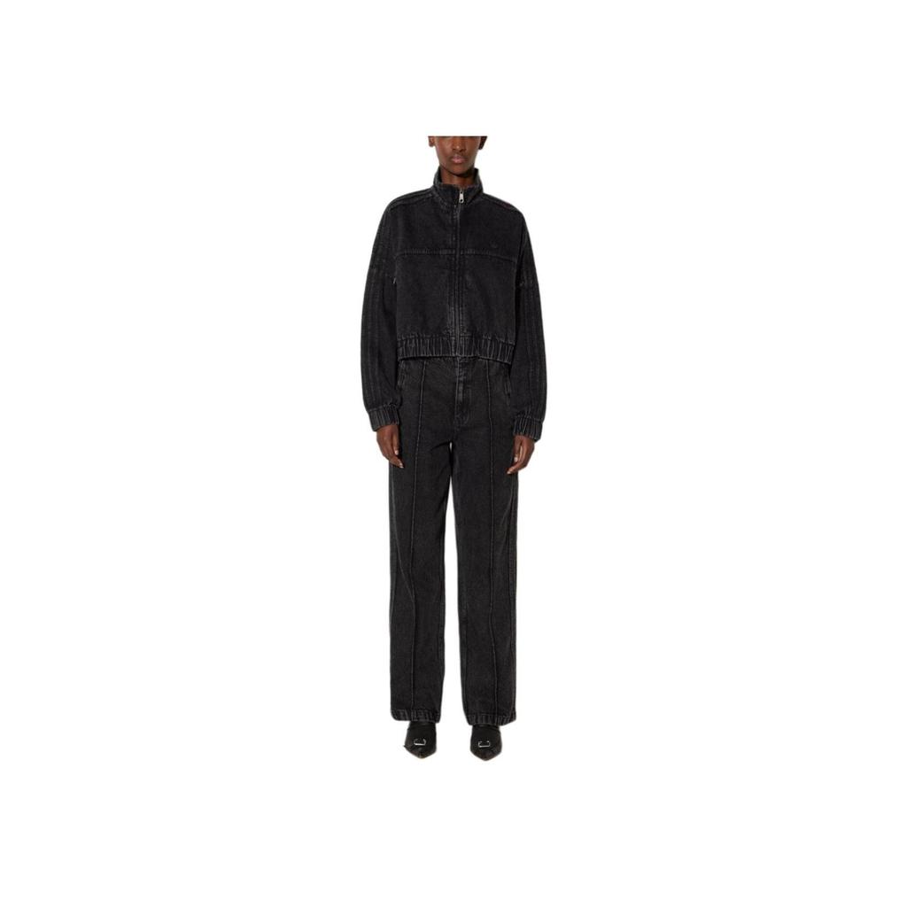 adidas Originals Women's P ESS DENIM ST Jeans Black IY7407