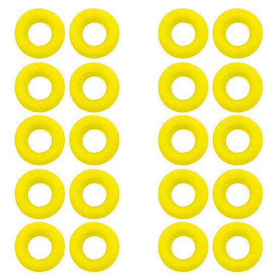 10 Pair Round Sports Anti-slip Soft Silicone Comfort Glasses Retainers Ear Hook