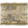 Lord Of The Rings The War Of The Rohirrim Silky Map Supersoft Blanket
