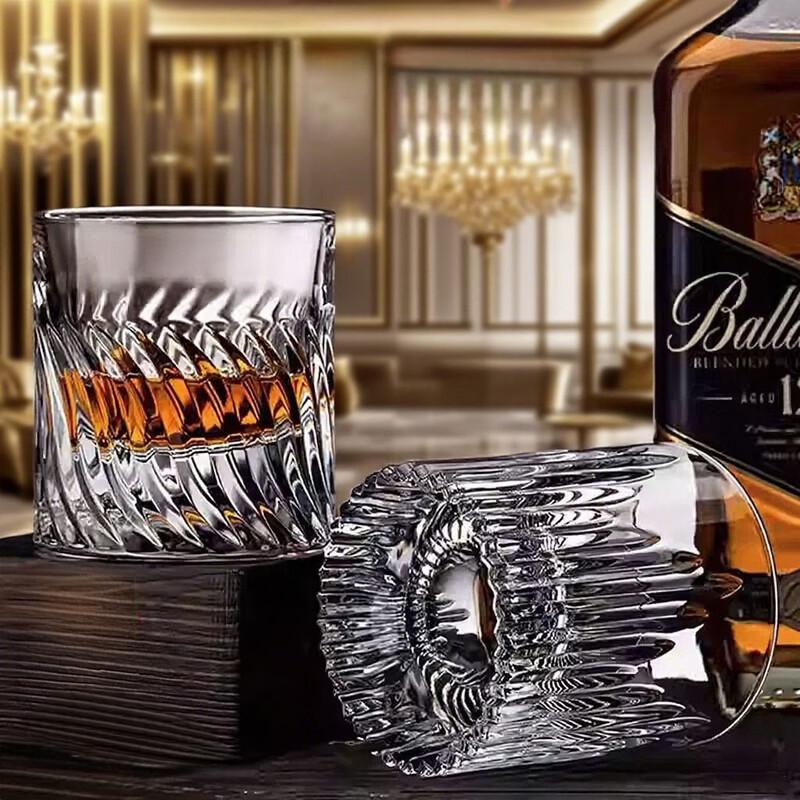 LISM Crystal Whiskey Glass Set