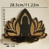 Wooden Craft Butterfly Hollow Crystal Storage Shelf Simple Home Wall Ornament Decoration