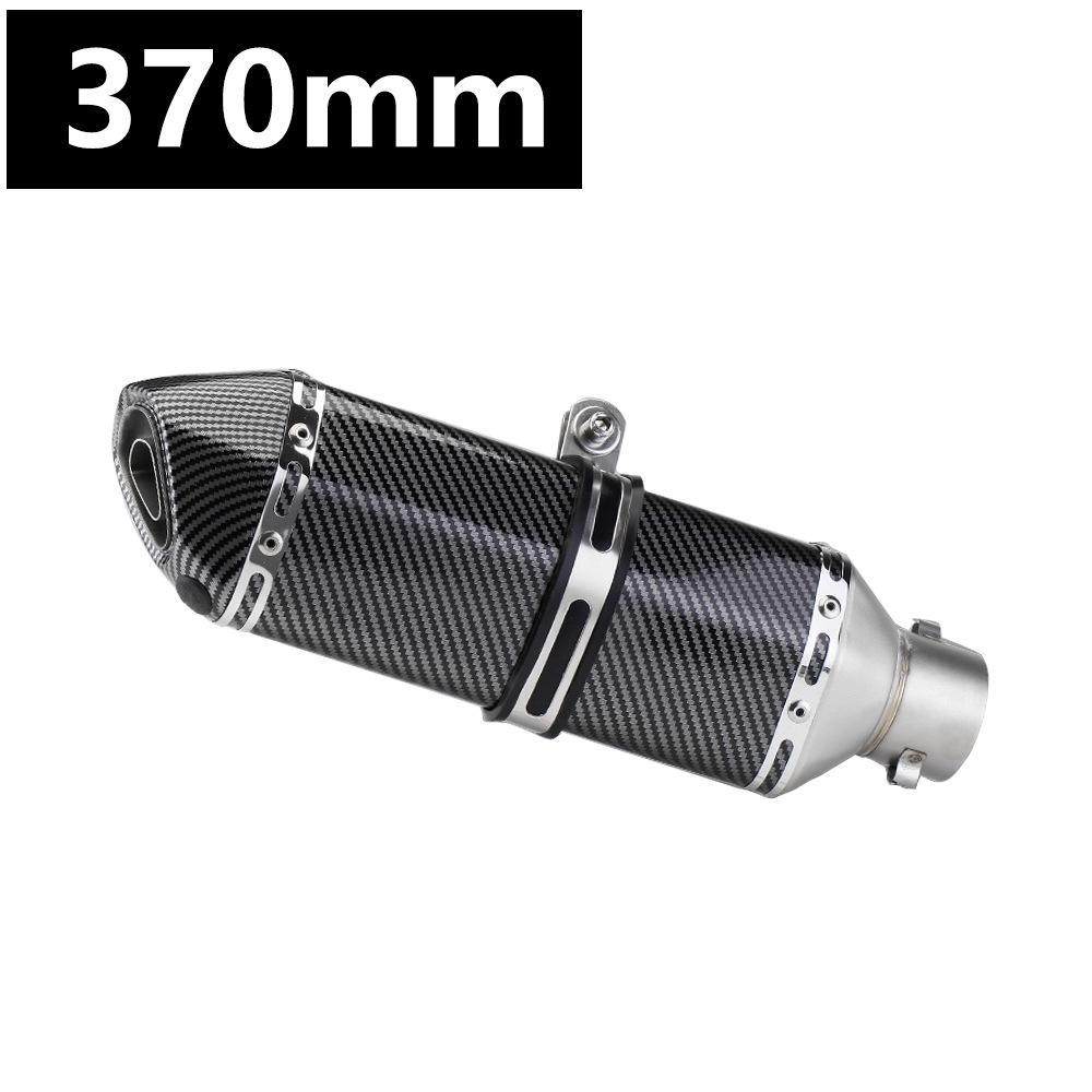 

Hexagonal Stainless Steel Motorcycle Muffler for 51mm Exhaust - Easy Non-Destructive Installation