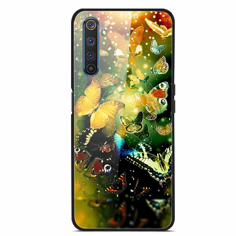 For Realme 6 Pro Tempered Glass Case for Realme 6 6S 6i Soft Bumper Hard Funda For Realme 6 Pro Phone Case Realme6 6 S 6i Cover