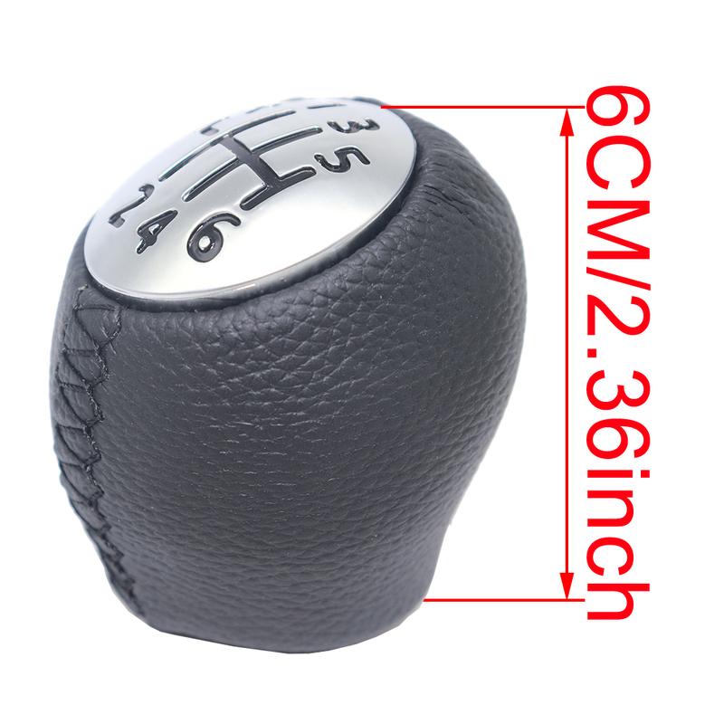6 Speed Car Gear Shift Knob Head Stick Handball Head For Renault Espace 4 MK4 2002 2003 2004 2005 2006 2007-2015 Megane 2 3