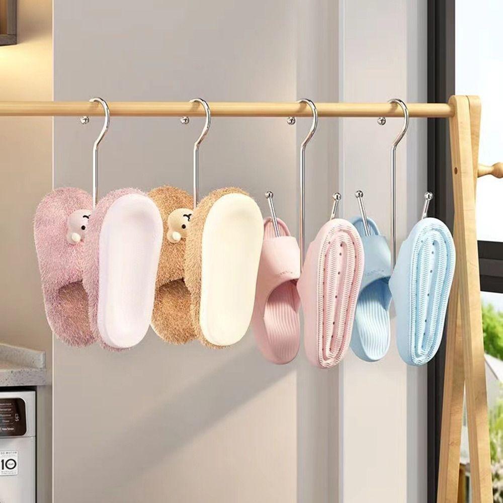 Hanging Shoe Drying Rack Stainless Steel Drying Shoe Hook New Shoe Drying Artifact