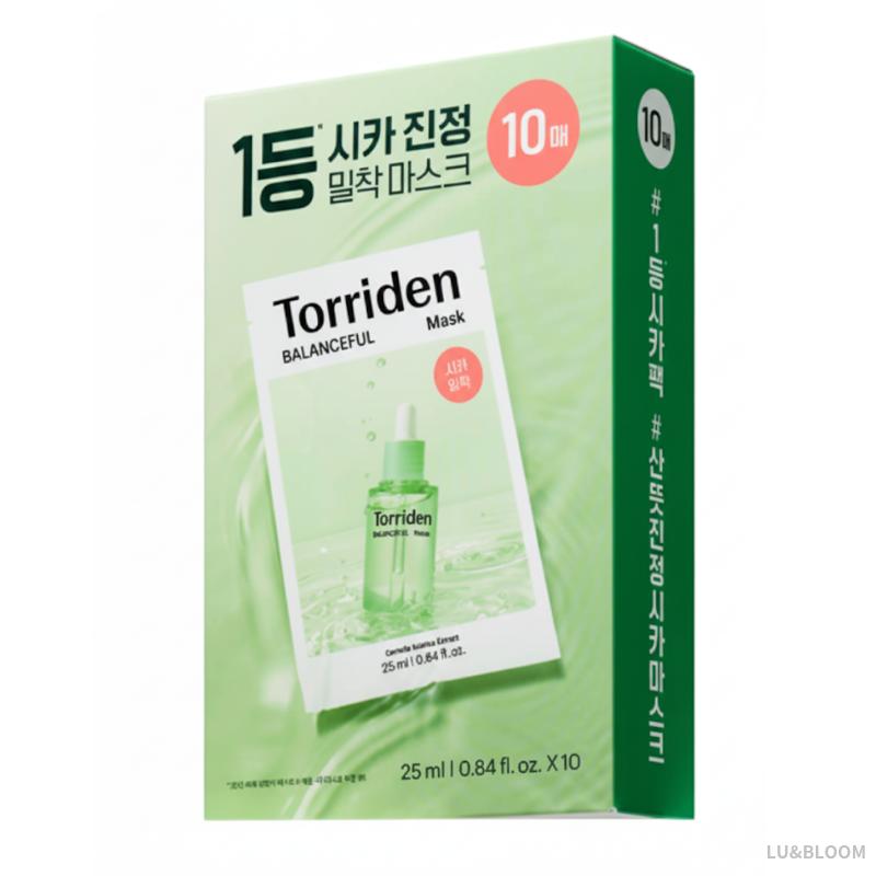 

Torriden BALANCEFUL Cica Calming Mask 10 Sheets (+Free gift)