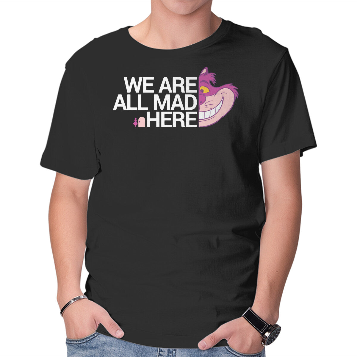 Unisex Crew Neck T-Shirt Everyone Is Mad Graphic Short Sleeve Casual Tee XXXXL