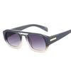 European American Style Sun Glass for Men Pilot Shape Double Bridge Sunglasses Women European American Men Sun Glasses