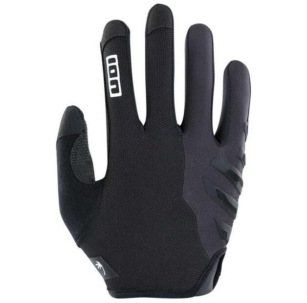 Велосипедные перчатки ion Scrub Amp (черные) S