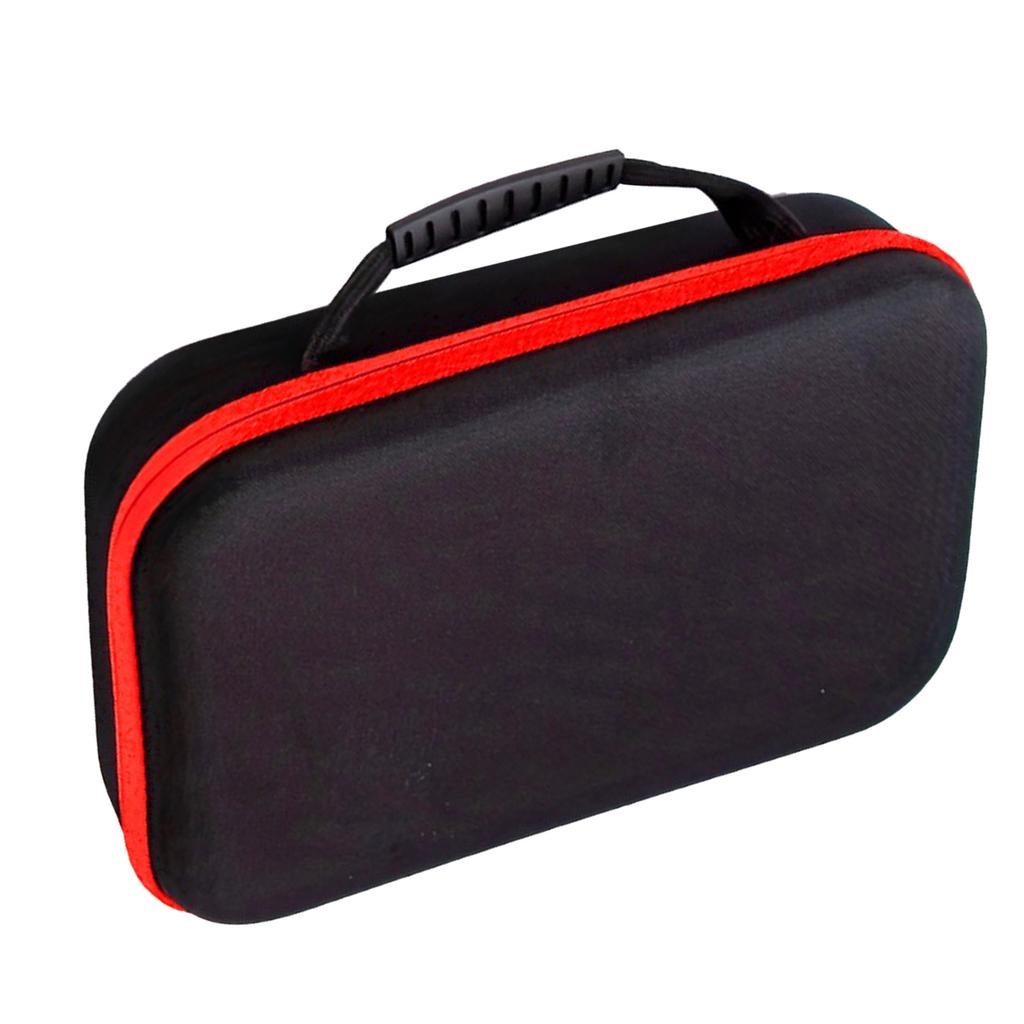Electric Drill Storage Bag Small Cordless Electric Scissors   Cutting Tool Fabric Cutter Holder with Accessories   Red Side