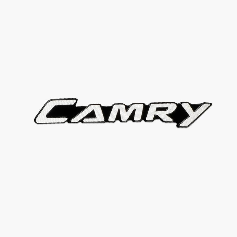 wqctu10 4/10pcs car audio decorate 3D Aluminum Badge Emblem Sticker For Toyota corolla rav4