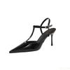 Women's high heels sexy pointed thin high heels summer new style high-end elegant temperament versatile sandals