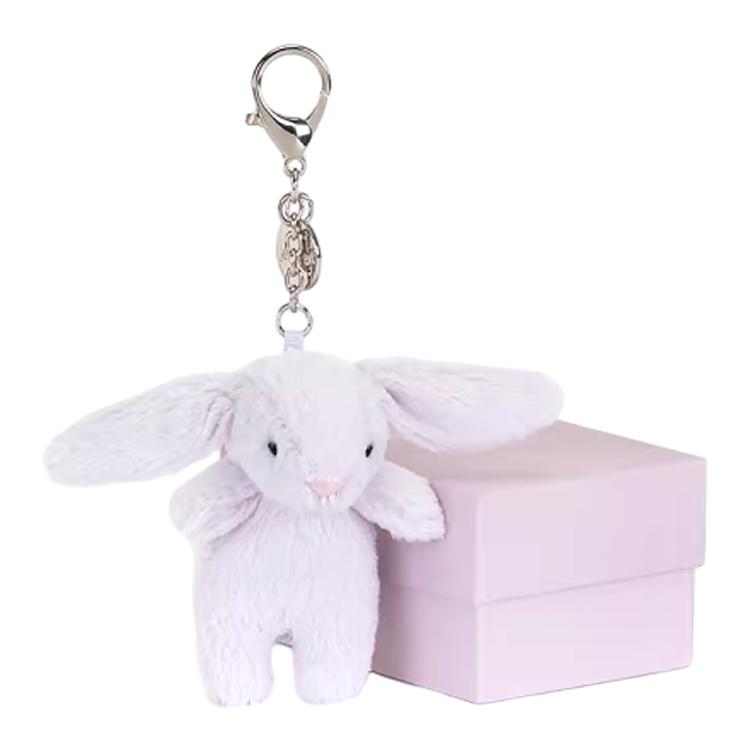 

JELLYCAT Bonnie Rabbit Series Shy Hyacinth Ornament Gift Box Doll Plush Pendant 8cm High