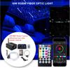 16W RGBW Fiber Optic Stars Car Roof Ceiling Meteor Light Kits APP Remote Control