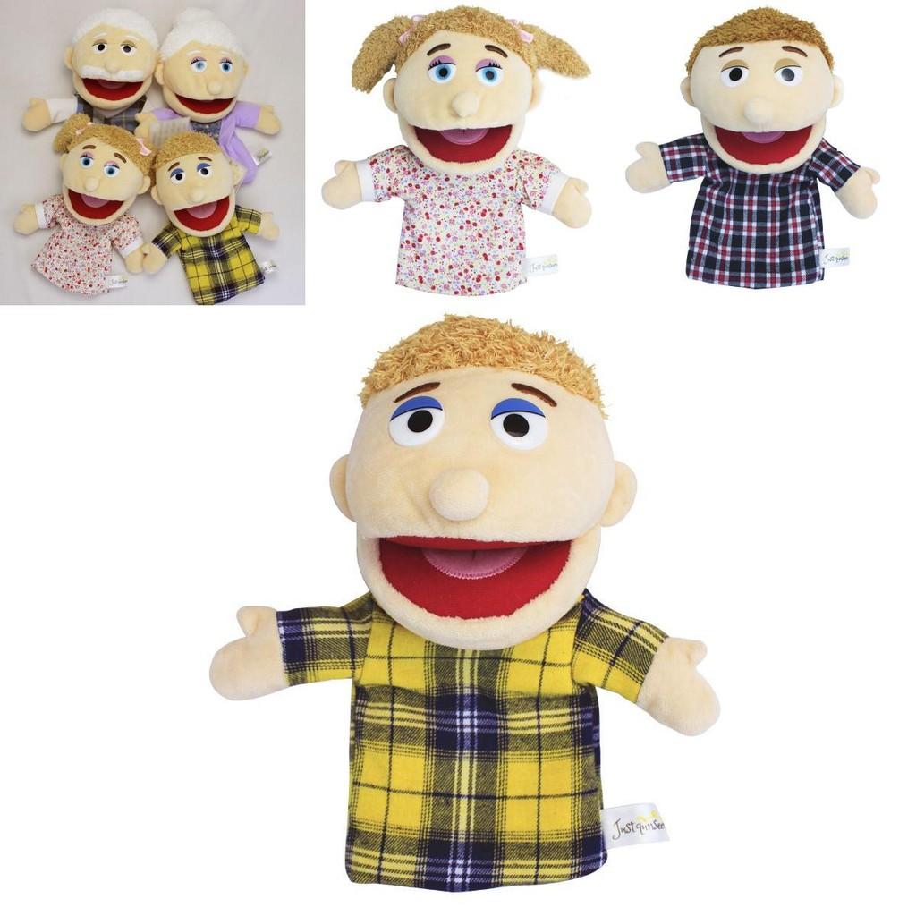 Soft And Durable Open Mouth Plush Doll Hand Puppet For Fun And Learning