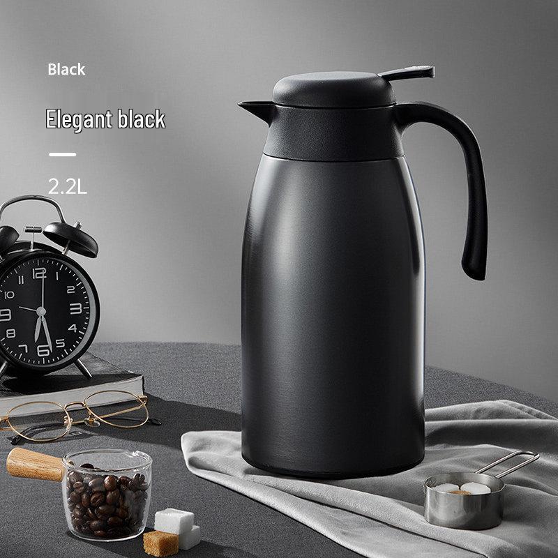 

Stainless Steel Thermos Flask - Large Capacity Hot Water Bottle for Home Use