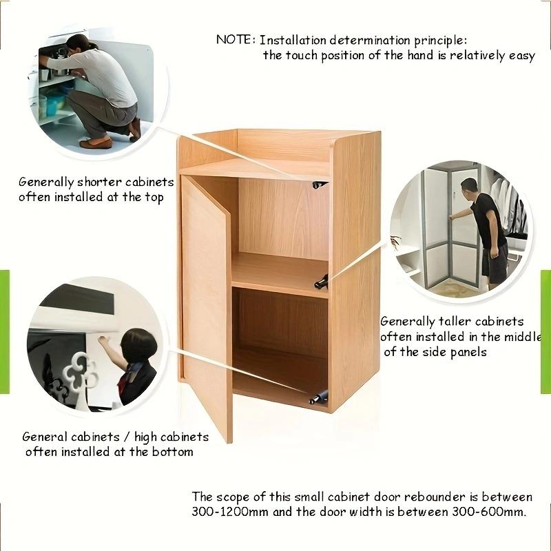 1pc Cabinet Catches Door Stopper Rebounding Magnetic Drawer Latch Door Closer Furniture Hardware Accessories for Wardrobe Kitc