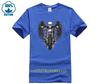 Mens Motorcycle Tshirt With Skull Winged Angel Of Death Mens Tshirt