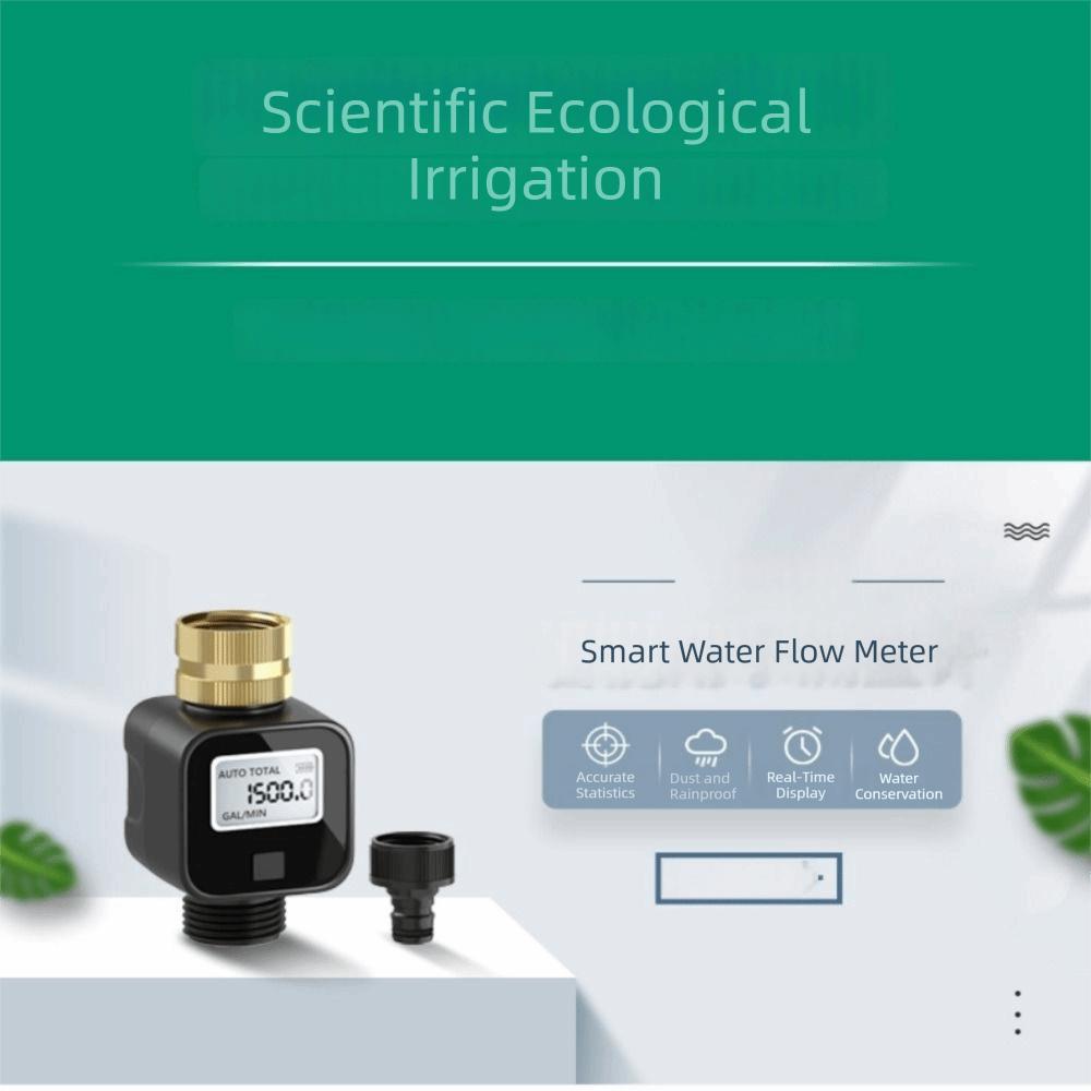 High Accuracy Digital Flowmeter Digital Display Electronic Water Meter Spray Device