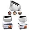 Kitchen Tool Set Stainless Steel Silicone Meat Press With Multifunction Hamburger Maker For Home Cooking