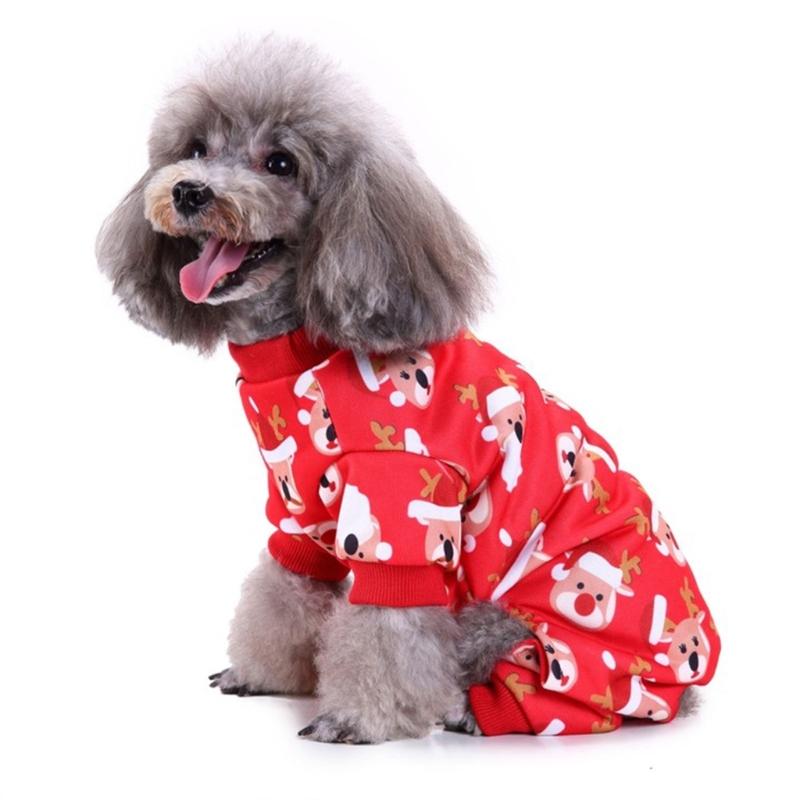 Pet Costume Christmas Santa Animal Cosplay Dress Cosplay Accessories Pet Cosplay Supplies 3D Christmas Santa